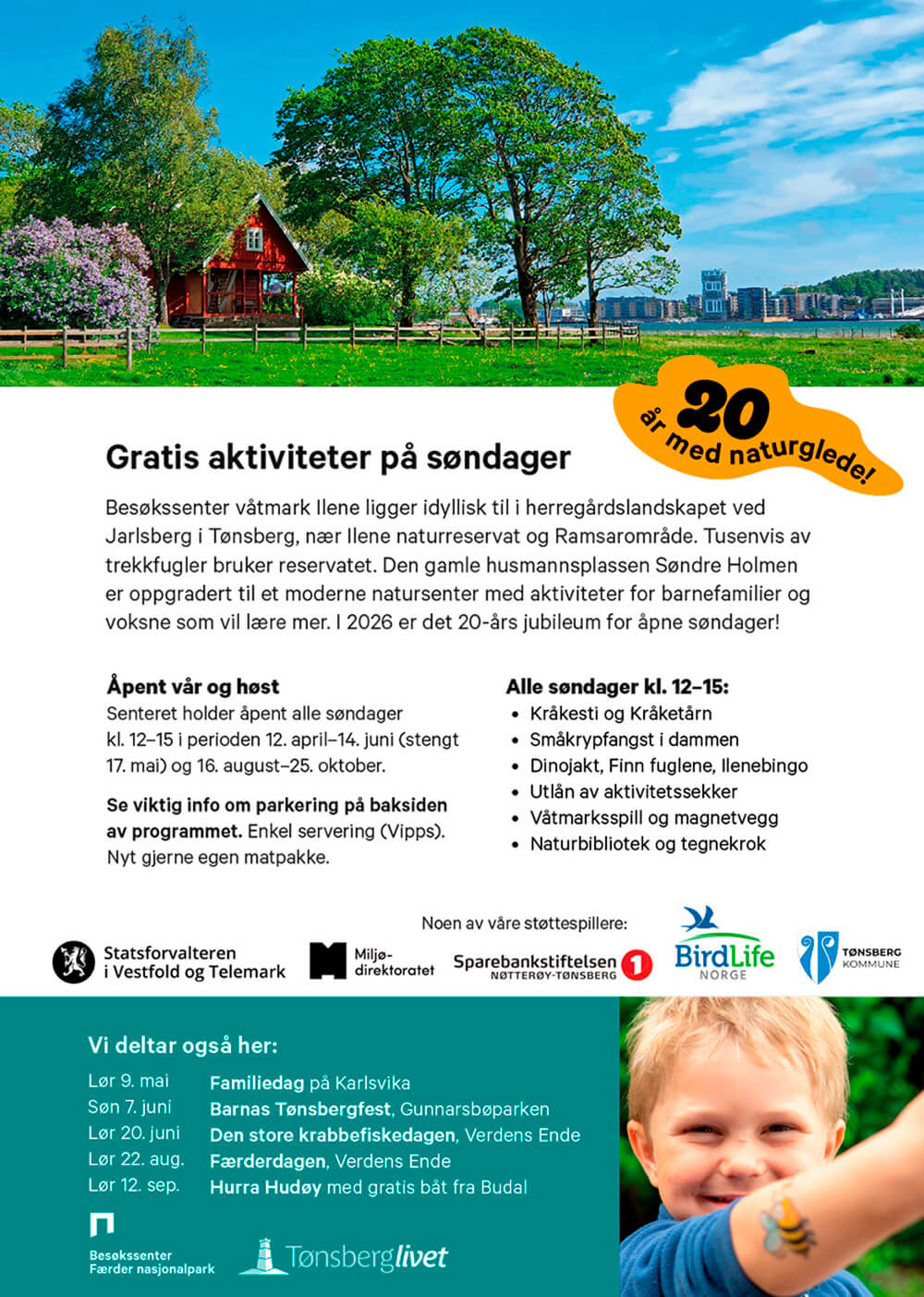 Program 2026 Besøkssenter våtmark Ilene - side 2